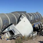 Dormita y vuelca pesada unidad en la Torreón – Saltillo operador resulta lesionado