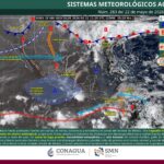 Pronostican lluvias fuertes y posible formación de torbellinos para Coahuila