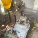 Restablecen tanque de almacenamiento de la colonia Vicente Guerrero