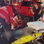 Motociclista atropelló a un peatón que poco después falleció