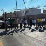 Bloquean bulevar México por falta de agua; vecinos exigen solución inmediata