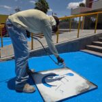 Refuerzan señalización vial en Torreón