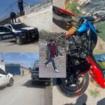 Drones del C2 ubican motocicleta robada; la pintaban para ocultarla