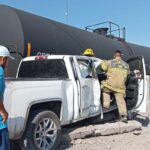 Se registra accidente ferroviario en el ejido Concordia