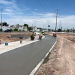 Primera etapa del Parque Lineal Oriente lleva 40% de avance