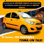 Promueven uso de zonas de taxi seguro en Torreón