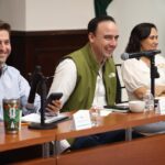 Manolo Jiménez llama a mantener el ritmo de trabajo para cumplir metas del Plan Estatal de Desarrollo