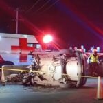 Muere conductor al chocar y volcar en la Torreón-San Pedro