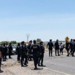 Policía Estatal libera carretera Torreón-San Pedro tras bloqueo de ejidatarios