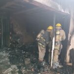 Incendio en vivienda de Matamoros moviliza a Bomberos; propietaria sale ilesa