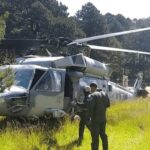 Helicóptero de la Fuerza Aérea Mexicana sufre accidente en Durango