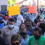 Trabajadores de confianza toman oficinas del SAPAL en Gómez Palacio