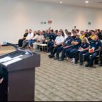 Elemento de bomberos concluye capacitación en incendios
