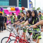 Más de 150 jóvenes participan en la Rodada Vaquera por el Mes de la Juventud en Torreón