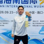 Obtiene el lagunero Marcos López tres medallas en el Campeonato Mundial de Wushu en China