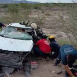 Muere doctora tras brutal choque en carretera de San Pedro
