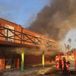 Incendio en mall chino moviliza a cuerpos de emergencia en Torreón