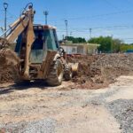 Renuevan red de drenaje en Zaragoza Sur; trabajos alcanzan 46% de avance