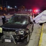 Camioneta se estrella contra filtro del PAR en Torreón; dos policías resultan lesionados