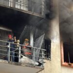 Incendio arrasa con departamento en Matamoros; evacúan a vecinos para evitar una tragedia