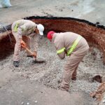 SIMAS Torreón atiende cuatro puntos con socavones tras lluvias